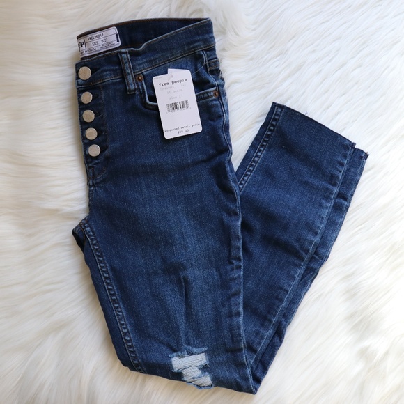 Free People Denim - Free People Destroyed Reagan Jean Size 27